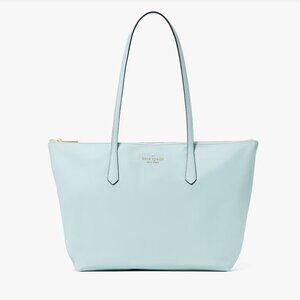 Kate Spade Kitt Nylon Medium Tote, Blue Glow